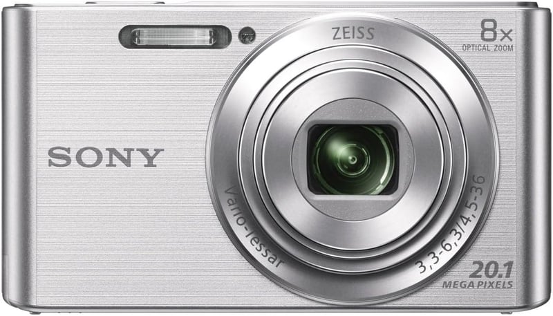 コンパクトデジタルカメラSONY Cyber-shot DSC-W830 シルバー 光学ズーム8倍