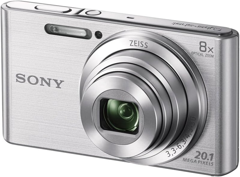 コンパクトデジタルカメラSONY Cyber-shot DSC-W830 シルバー 光学ズーム8倍