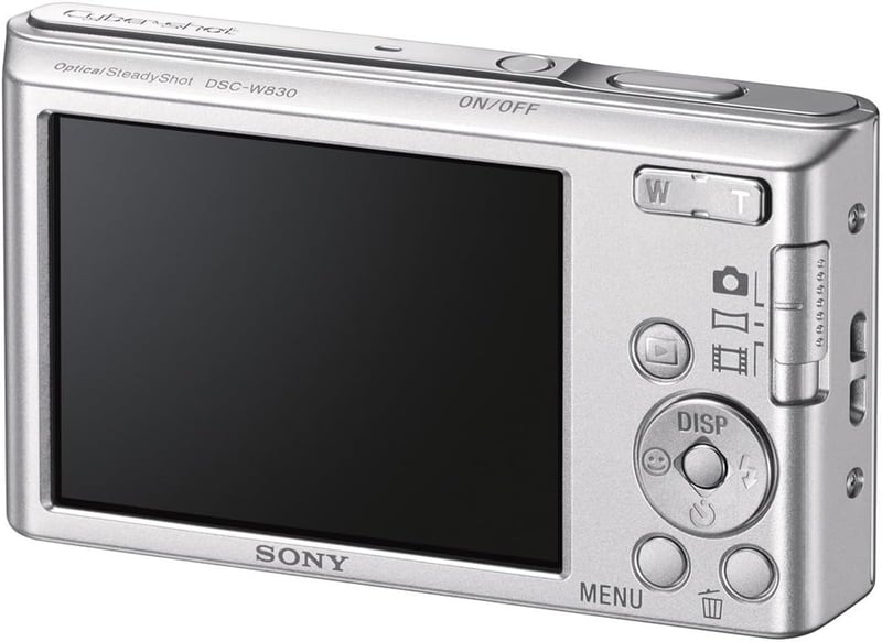 コンパクトデジタルカメラSONY Cyber-shot DSC-W830 シルバー 光学ズーム8倍