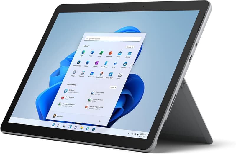 Surface Go 3 (プラチナ) / Office H&B 2021搭載 / 10.5インチ / Intel Pentium Gold / 8GB/128GB