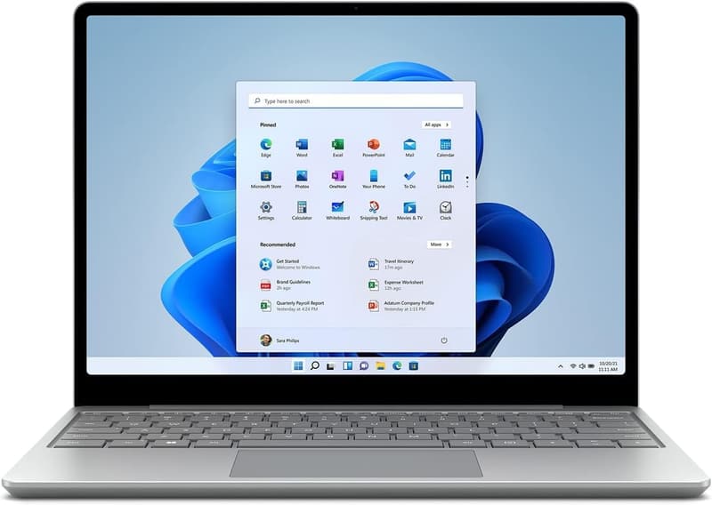 Surface Laptop Go 2 - 11世代 Intel Core i5 / 12.4インチ / 8GB / 256GB / Office H&B 2021搭載 / プラチナ