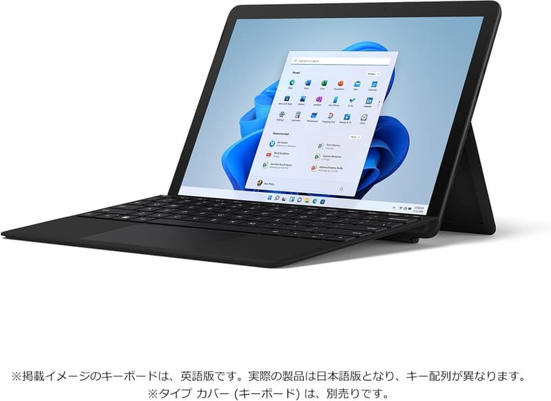 Surface Go 3（10.5インチ）Intel Pentium Gold / 8GB / 128GB / Office H&B 2021搭載 / ブラック