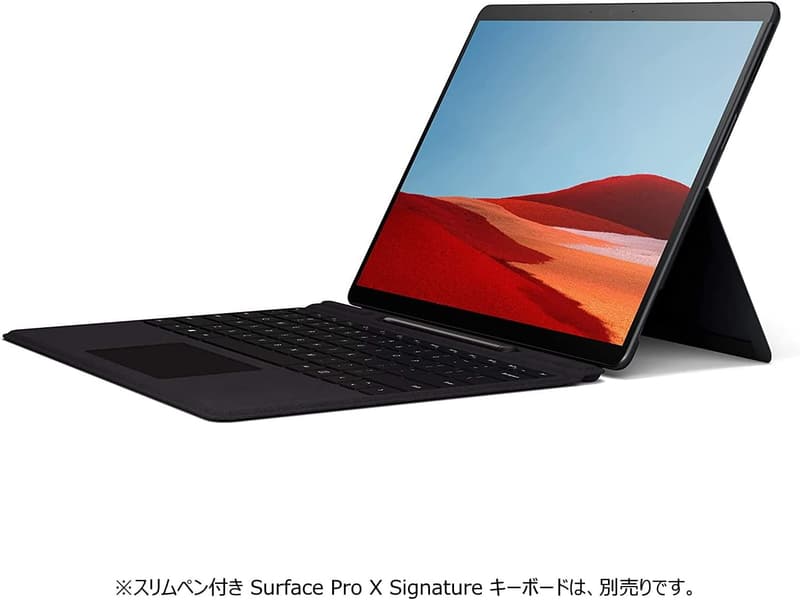13インチ Microsoft Surface Pro X (SQ1, 8GB, 256GB, LTE) - Office H&B 2019搭載 ブラック