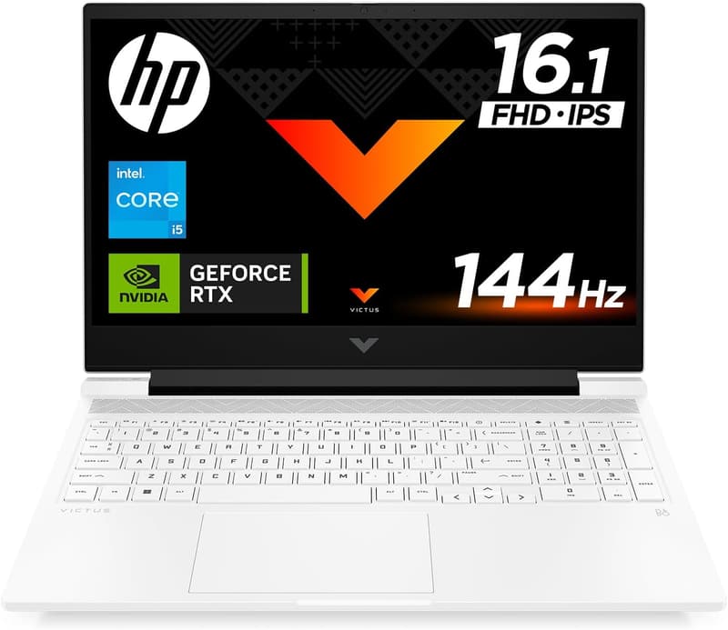 HP ゲーミングノートパソコン 16.1インチ Intel Core i5 16GB 512GB SSD RTX 4060 144Hz Windows11