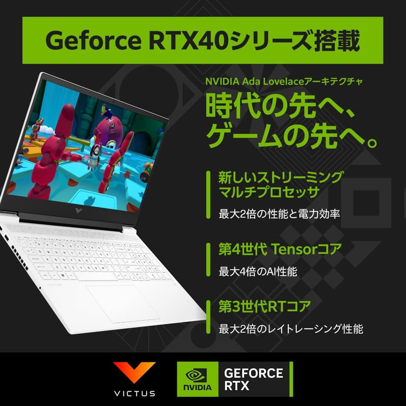 HP ゲーミングノートパソコン 16.1インチ Intel Core i5 16GB 512GB SSD RTX 4060 144Hz Windows11
