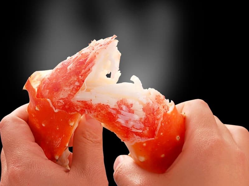特大ボイル済みタラバガニ脚 約1kg 極上品
