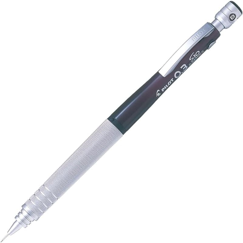 Pilot シャープペンシル S10 透明ブラックボディ 0.3mm芯