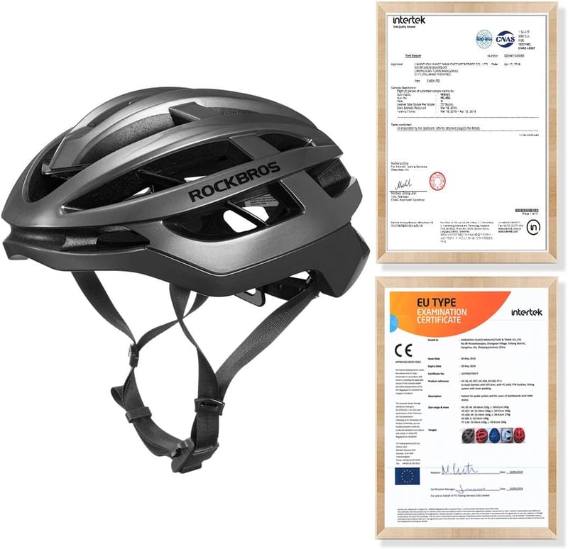 大人用軽量ロードバイクヘルメット CPSC/CE認証 サイズ調整可能