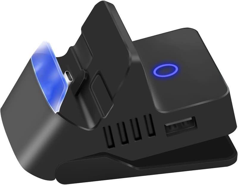 【Switch OLED/Switchドック用 4K対応HDMI充電スタンド】【角度調整・放熱対策・USBポート３つ】
