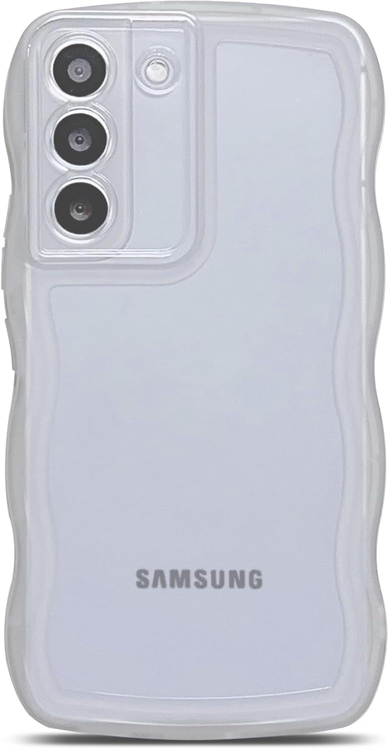 Galaxy S21 用 クリア TPU ケース おしゃれ 軽量 薄型 耐衝撃 ストラップホール付き