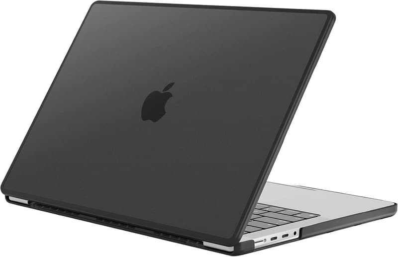MacBook Pro 16 (2021/2022) 用 TPUハードシェルカバー - マット仕上げ・ブラック