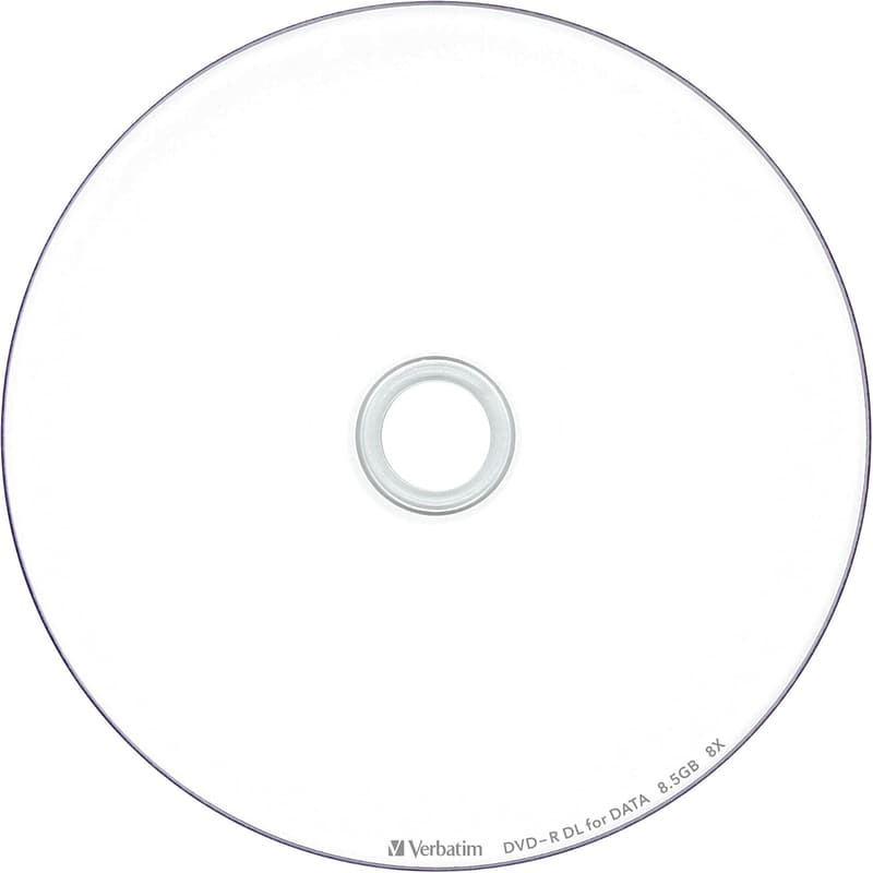 バーベイタム DVD-R DL 8.5GB 10枚 ホワイトプリンタブル 片面2層 2-8倍速