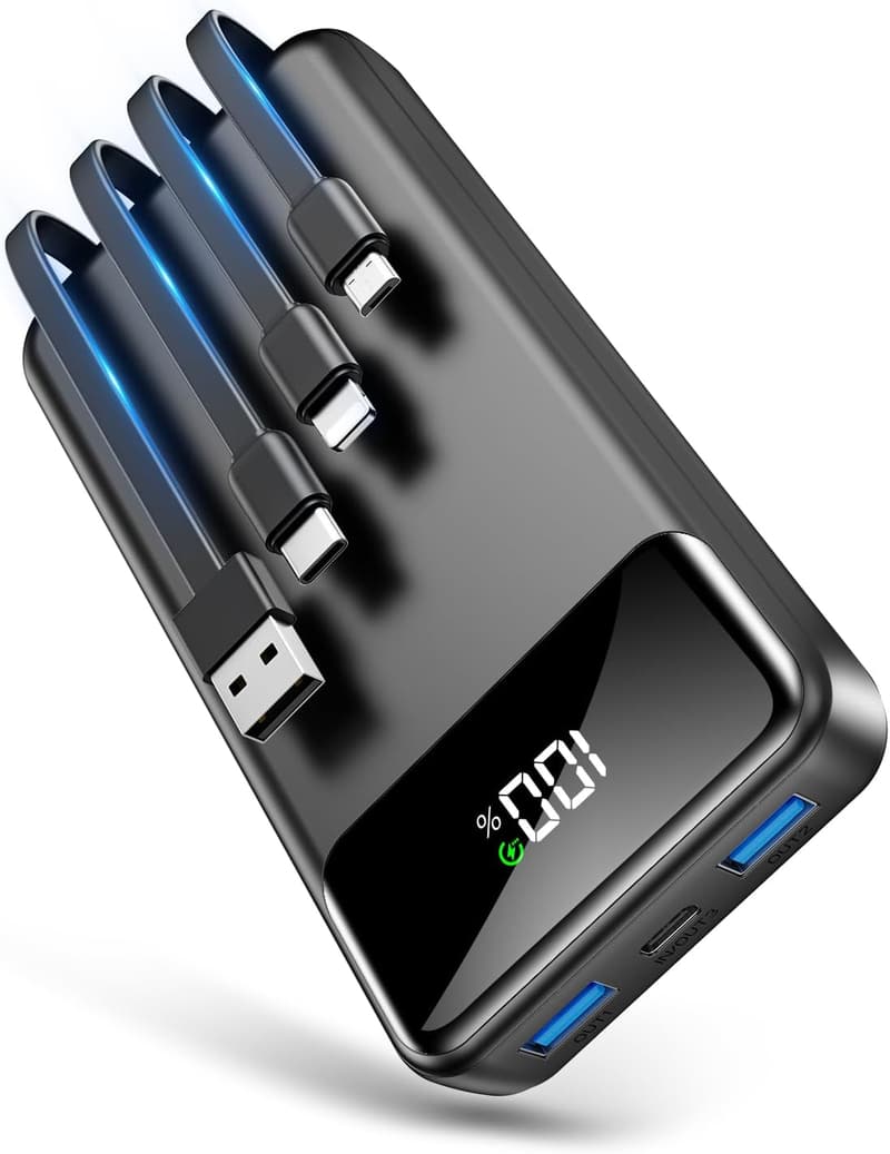大容量モバイルバッテリー 56800mAh 5台同時急速充電 LCD残量表示 PSE認証 軽量持ち運び便利