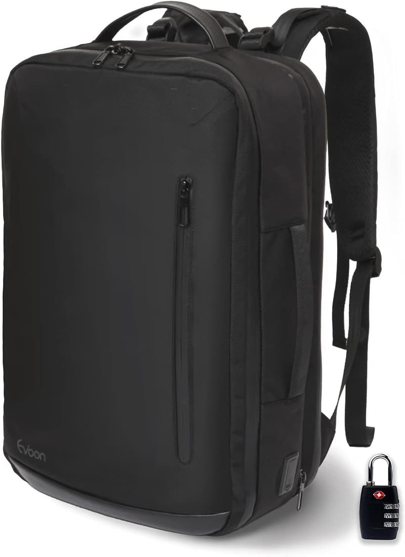 ビジネス用撥水加工トラベルバックパック 大容量 15.6インチ 2WAY USBポート搭載