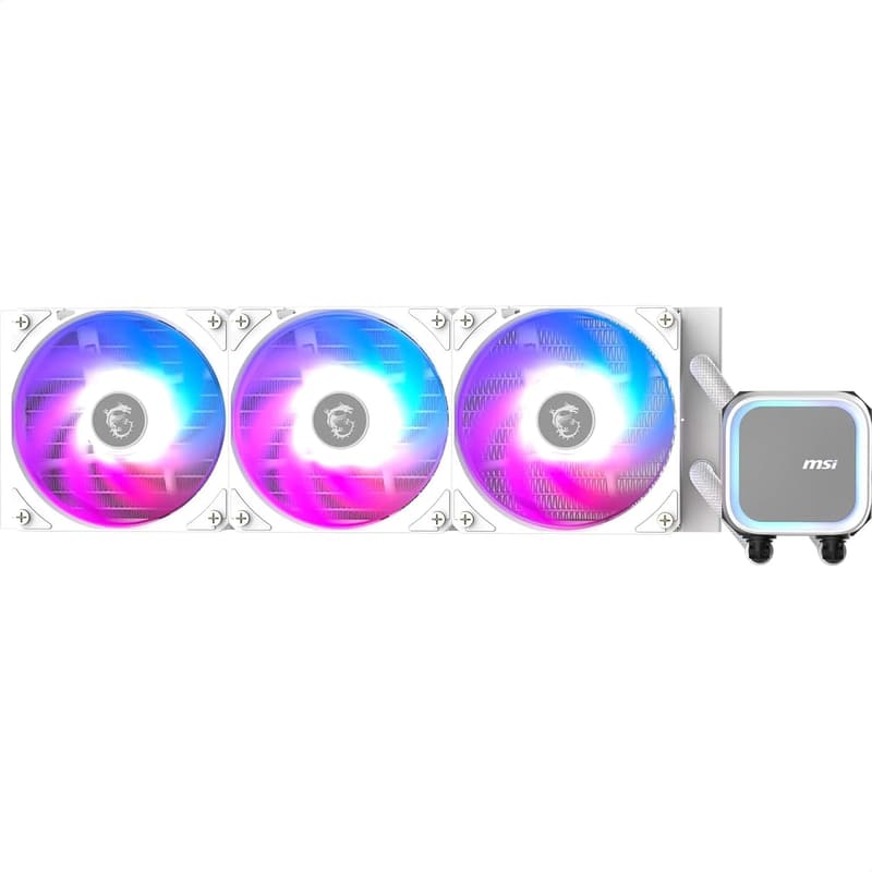 MSI MAG CORELIQUID A13 360 ホワイト簡易水冷CPUクーラー