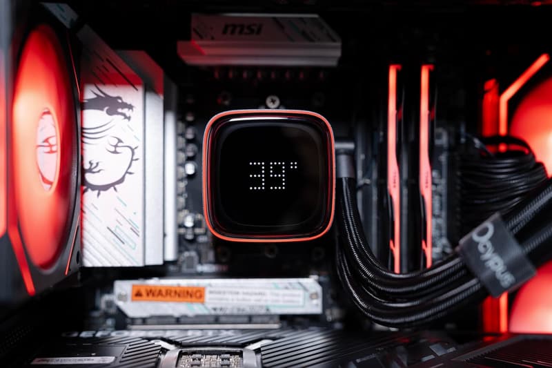 Ocypus Iota L36 簡易水冷CPUクーラー 360MM デジタル表示 ARGB照明 2000 RPM (AMD・Intel対応)