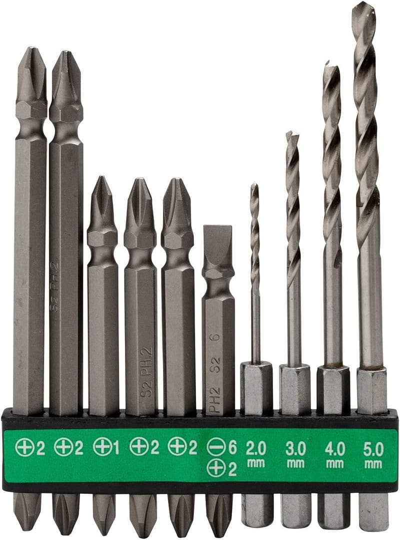 インパクトドライバー用 六角ビット10本セット 純正品【簡単ビット交換】