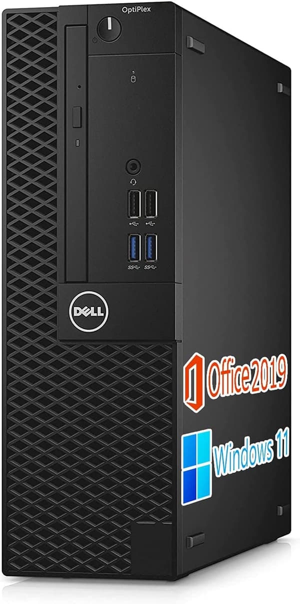 整備済み デル デスクトップPC (Windows 11 Pro/MS Office 2019) Core i5/16GB/1TB SSD/Wi-Fi/Bluetooth