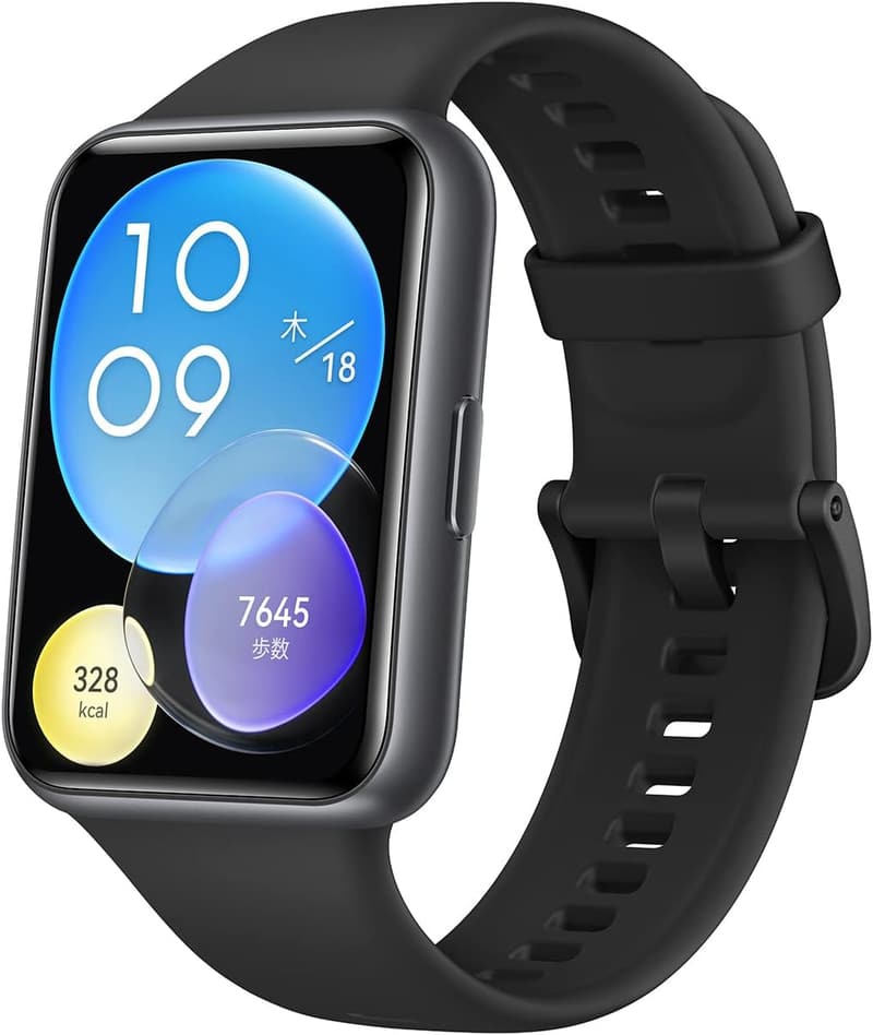 HUAWEI WATCH FIT2 スマートウォッチ 心拍計 ミッドナイトブラック【公式保証付き】