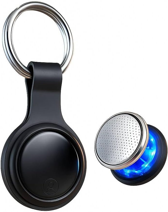 エアタグ GPSスマートトラッカー - Android/iOS対応、紛失防止・見守り用、電池交換可能、付属品あり