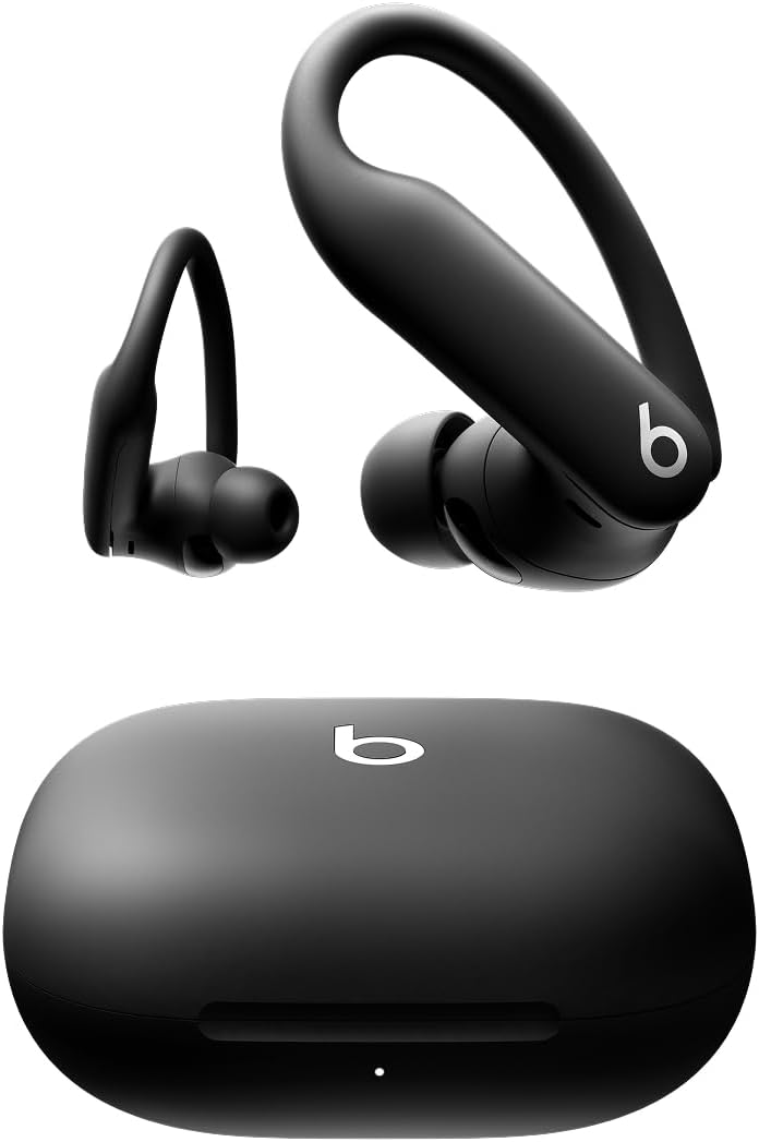 アクティブノイズキャンセリング搭載ワイヤレスイヤホン Beats Powerbeats Pro 2 - IPX4防水, 最大45時間再生, ジェットブラック