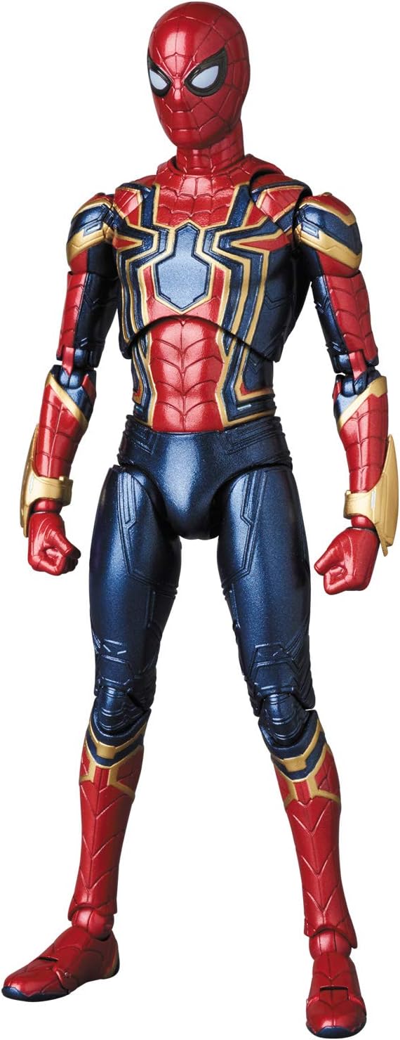 アベンジャーズ インフィニティ・ウォー アイアンスパイダー 可動フィギュア (約145mm) MAFEX No.081