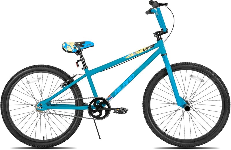 初心者向け 24/26インチ BMX自転車 フリースタイル 街乗り対応 ペグ・キックスタンド付き