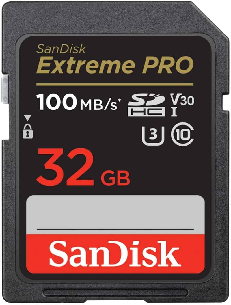 サンディスク 32GB SDHCメモリーカード Class10 V30 UHS-I 極速読取100MB/s
