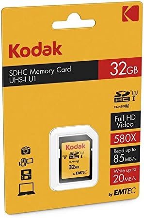 コダック 32GB Class 10 UHS-I SDHC メモリーカード