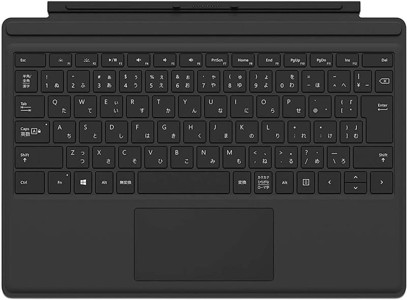 マイクロソフト Surface Pro 専用 ブラック タイプカバー