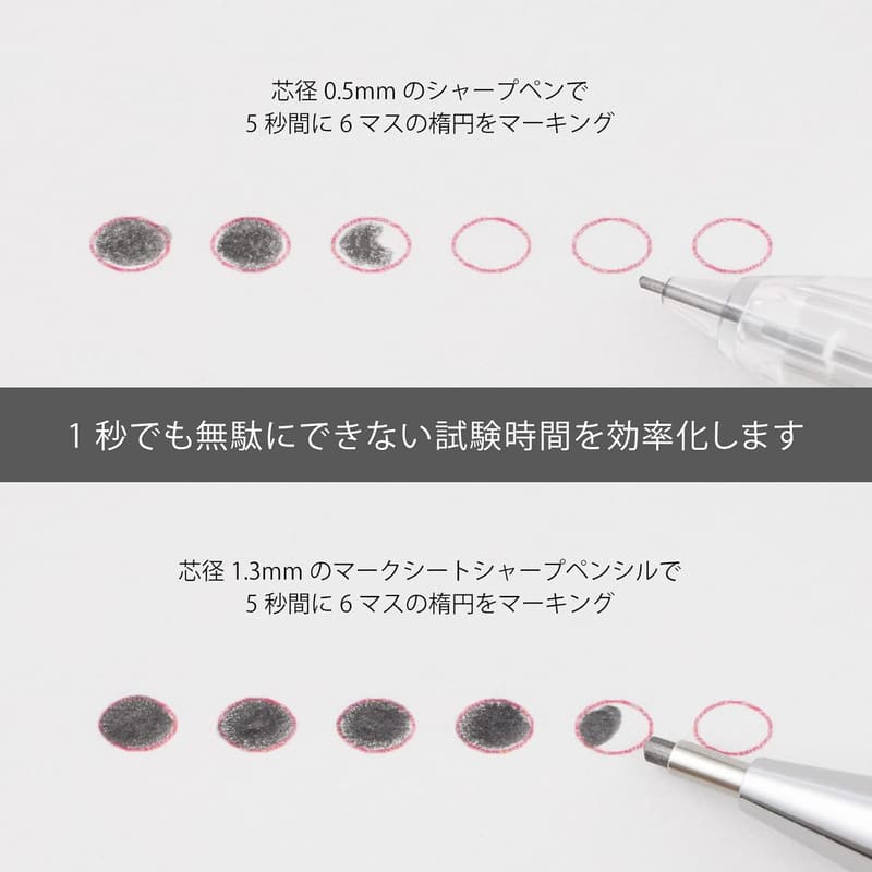 ぺんてる マークシート用シャープペン消しゴム替芯セット HB