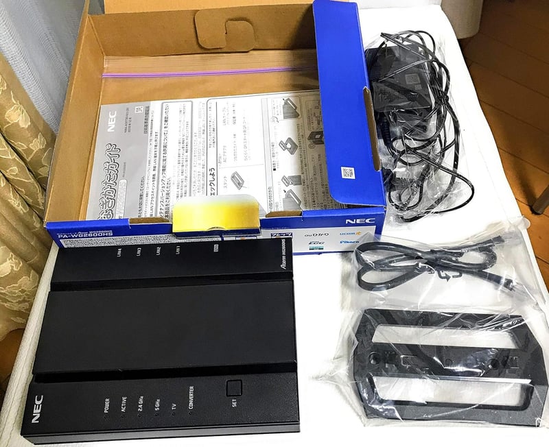 NEC Aterm WG2600HS 無線LANルーター Wi-Fi5 4ストリーム (デュアルバンド)