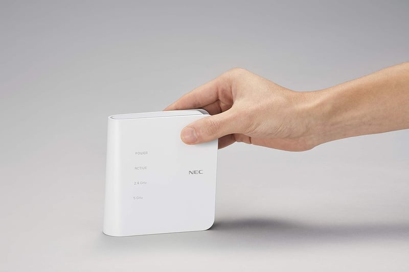 Wi-Fi5対応 NEC Aterm WF1200CR 無線LANルーター (3ストリーム) ホワイト
