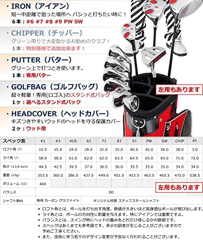 メンズ ゴルフ フルクラブ セット F-01α 【右用・フレックスR】