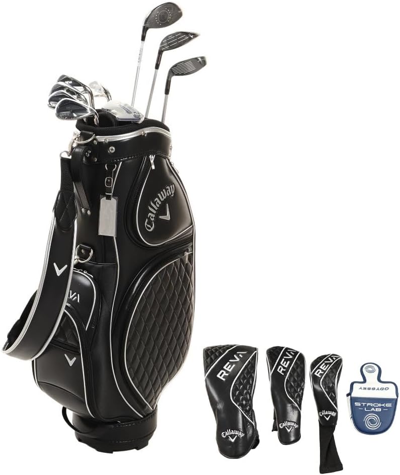 レディース ゴルフクラブセット Callaway REVA 9本組 カーボンシャフト・キャディバッグ付き