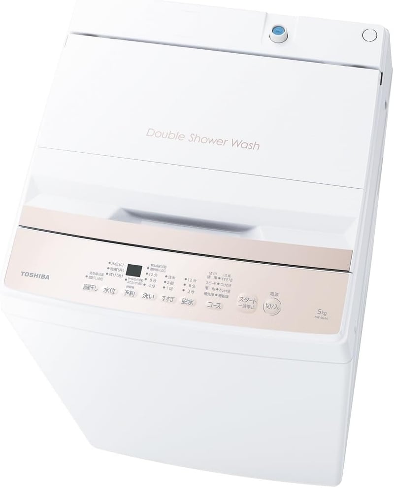 全自動洗濯機 5.0kg ピュアホワイト 東芝 AW-5GA4
