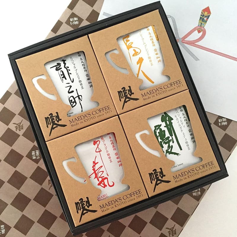 ドリップコーヒーギフトセット（前田珈琲・4種詰め合わせ）