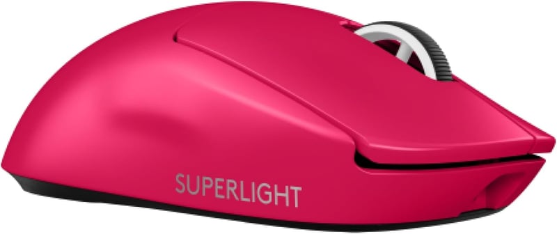 Logicool G PRO X SUPERLIGHT 2 ワイヤレスゲーミングマウス 軽量60g LIGHTFORCEハイブリッドスイッチ USB Type-C充電 充電式 無線 マゼンタ