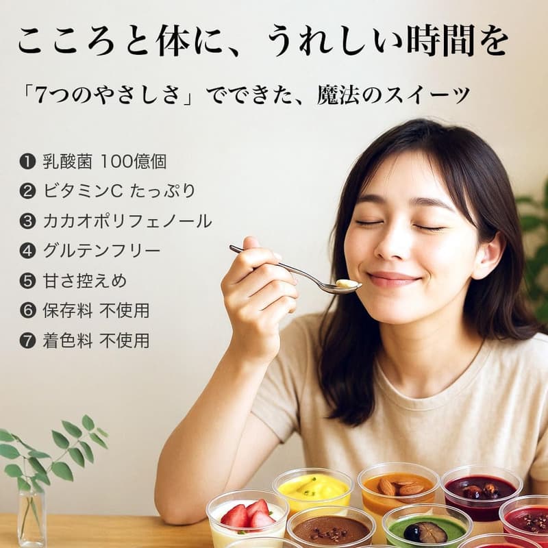 誕生日ギフト 乳酸菌スイーツアソート (7個入)
