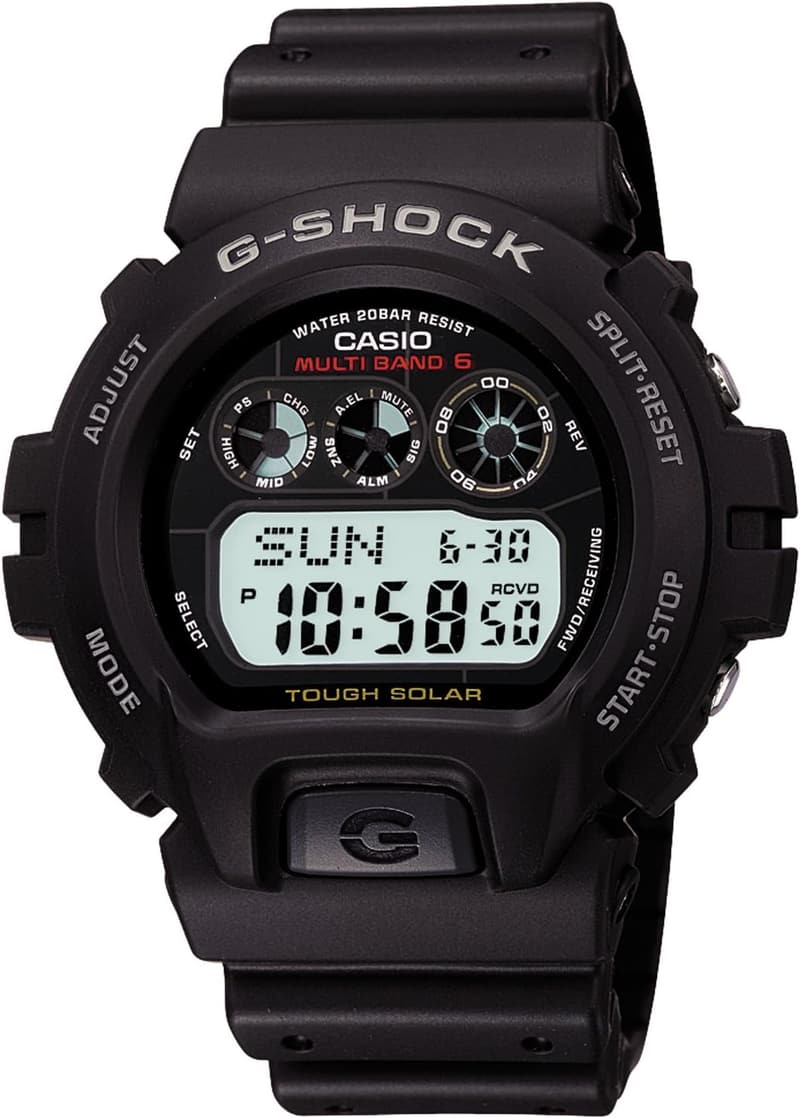 電波ソーラー メンズ腕時計 G-SHOCK GW-6900-1JF ブラック【国内正規品】