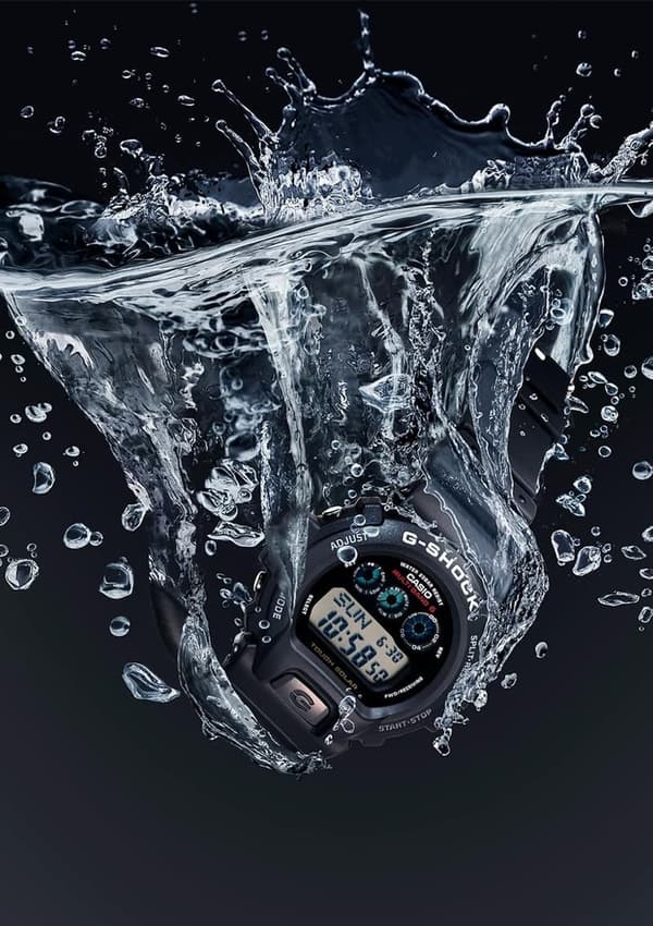 電波ソーラー メンズ腕時計 G-SHOCK GW-6900-1JF ブラック【国内正規品】