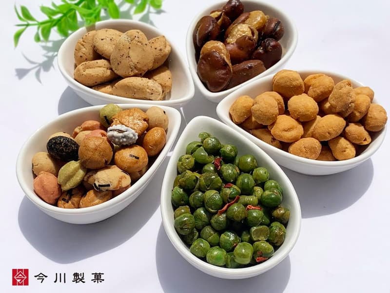 父の日・母の日ギフト 今川製菓 ナッツ＆豆菓子9パックセット