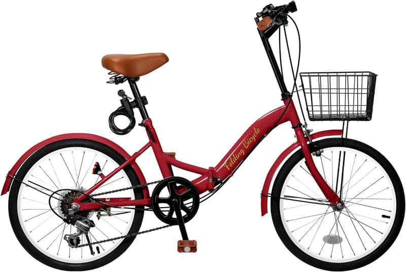 Mixiu 20インチ折りたたみ自転車 - 6段変速・高炭素鋼フレーム・調整可能ハンドル・サドル・通勤・通学・旅行用