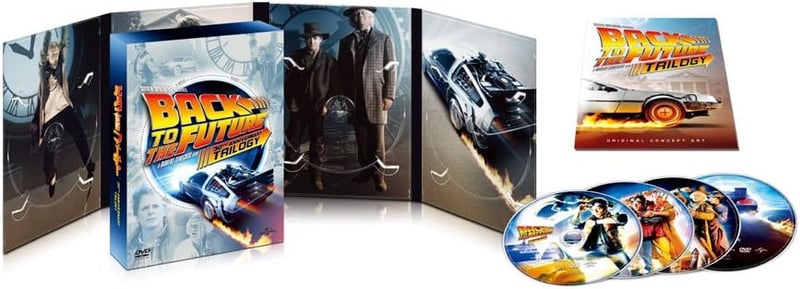 バック・トゥ・ザ・フューチャー トリロジー 30周年記念 デラックスDVDセット