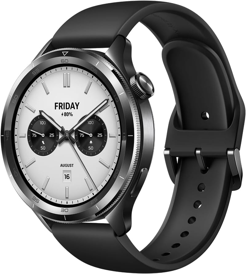 Xiaomi Watch S4 スマートウォッチ 最大15日間稼働 ブラック 1.43インチ有機EL