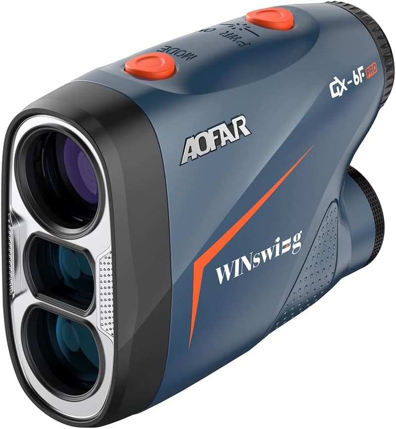 AOFAR ゴルフレーザー距離計 GX-6F PRO 600yd 高透過レンズ 競技用ピンサーチ機能付き