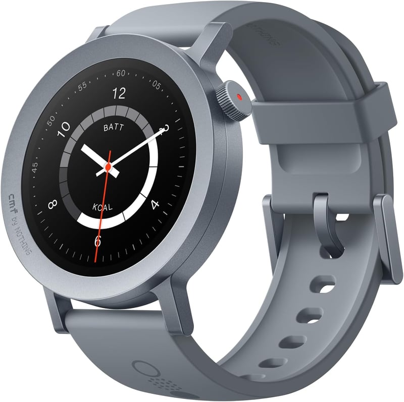「2024年度グッドデザイン賞受賞 Nothing Watch Pro 2 スマートウォッチ アッシュグレー」