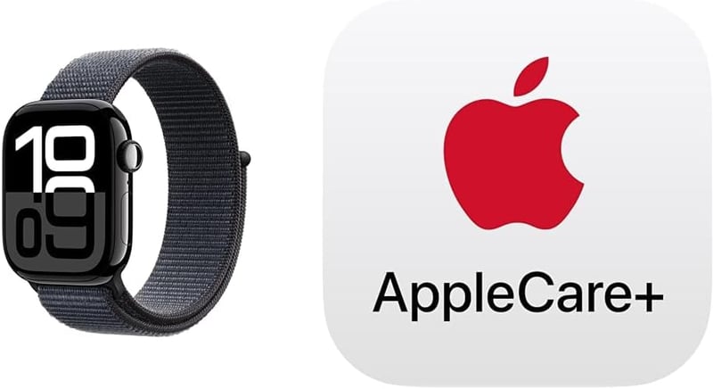 Apple Watch Series 10 GPSモデル 42mm ジェットブラックアルミケース＋2年延長AppleCare+