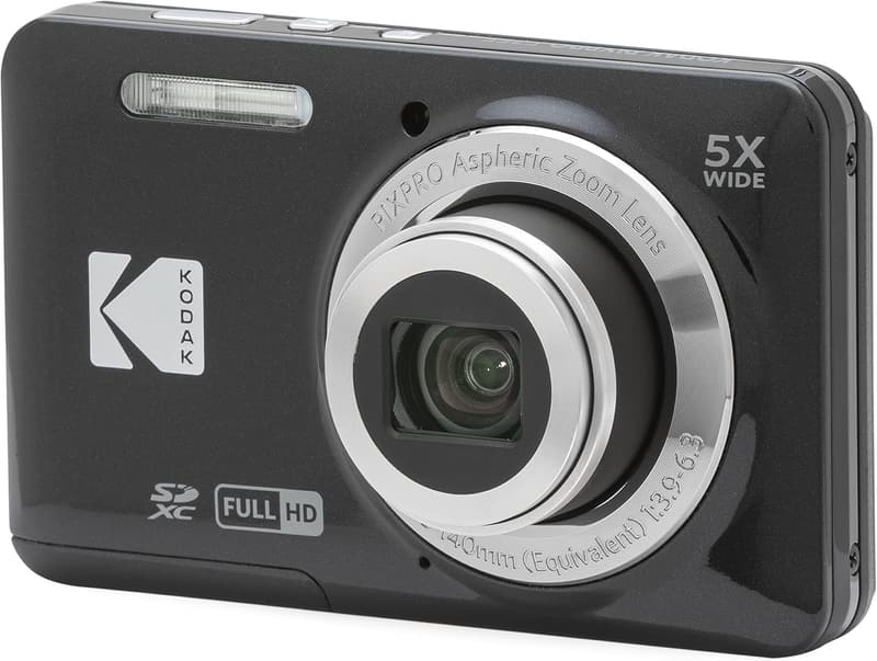 KODAK PIXPRO FZ55-BK 16MP デジタルカメラ 光学5倍ズーム ブラック
