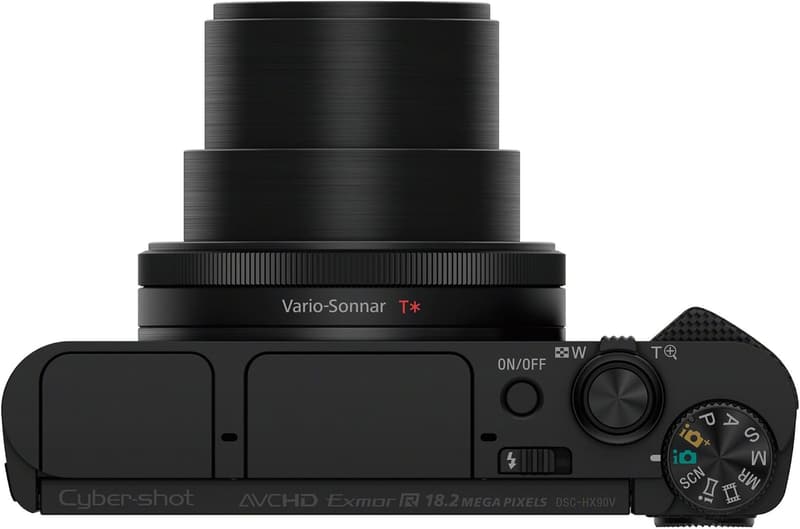 DSC-HX90V ブラックデジタルカメラ 30倍ズーム 1820万画素
